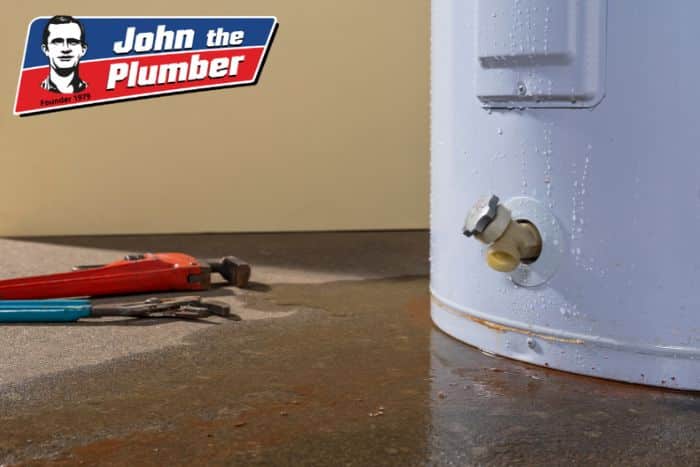 water heater leak - John the Plumber